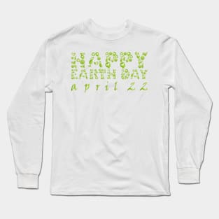 Earth Day Celebration 3 Long Sleeve T-Shirt